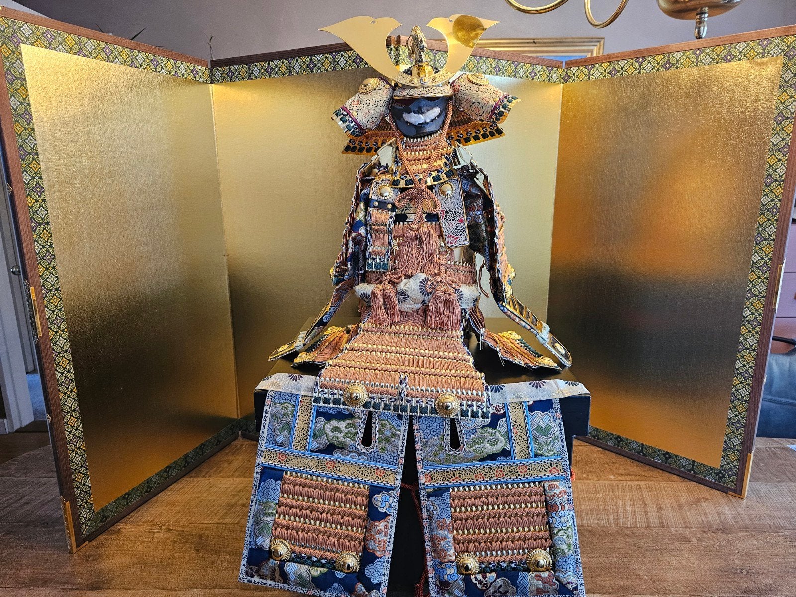 Zeer uitgebreide originele Japanse Samurai / Gogatsu Ningyō, Japan, Ophalen of Verzenden
