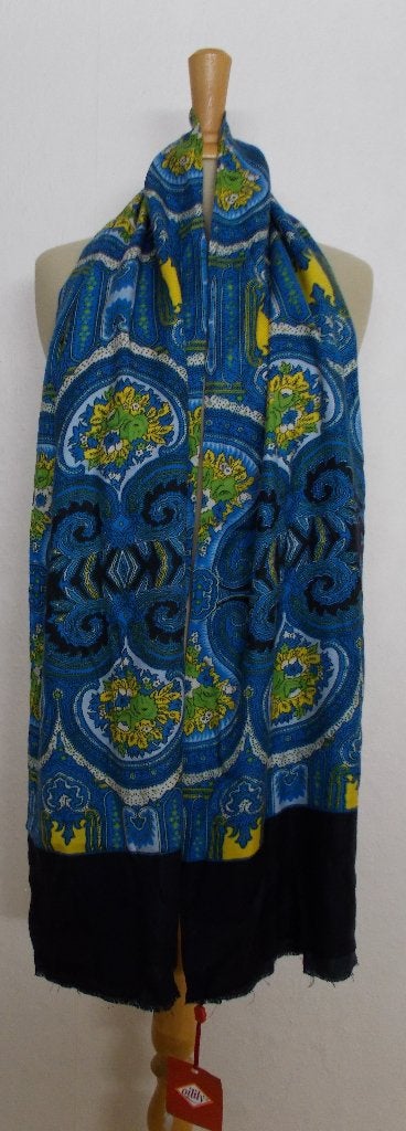 Mooie blauwe paisley print sjaal van Oilily, Verzenden, Nieuw, Maat 38/40 (M), Sjaal