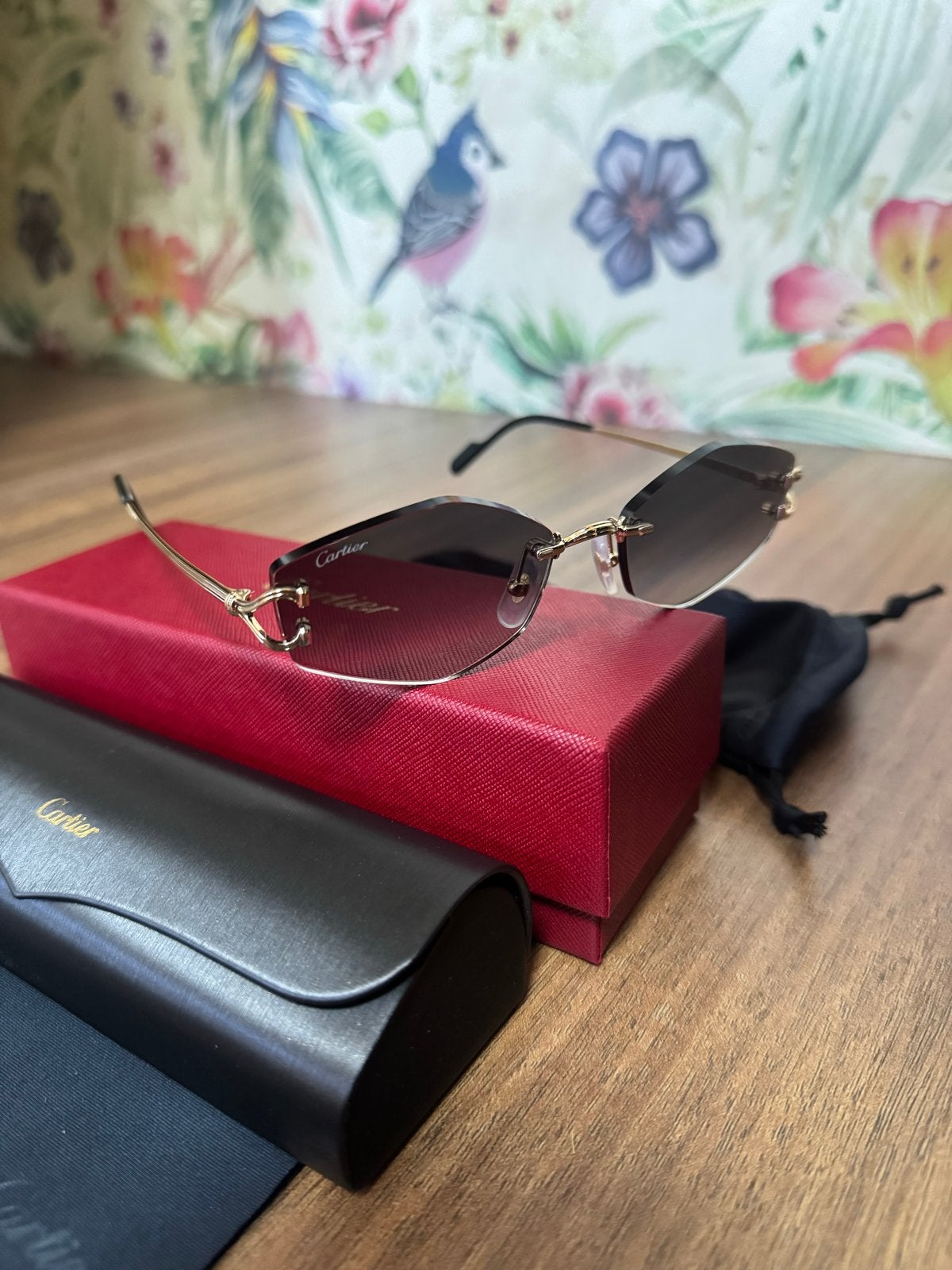 Cartier zonnenbril nieuw, Overige merken, Zonnebril, Overige kleuren, Nieuw