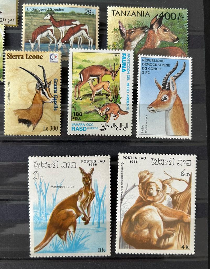 Dieren 1, Verzenden, Postfris, Dier of Natuur
