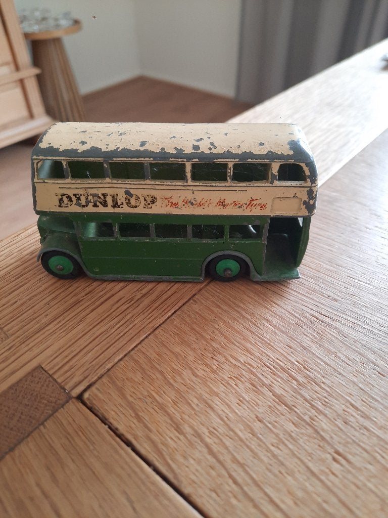 Dinky Toys. 290. Dubbeldekker Dunlop, Ophalen of Verzenden, Gebruikt, Auto, Dinky Toys