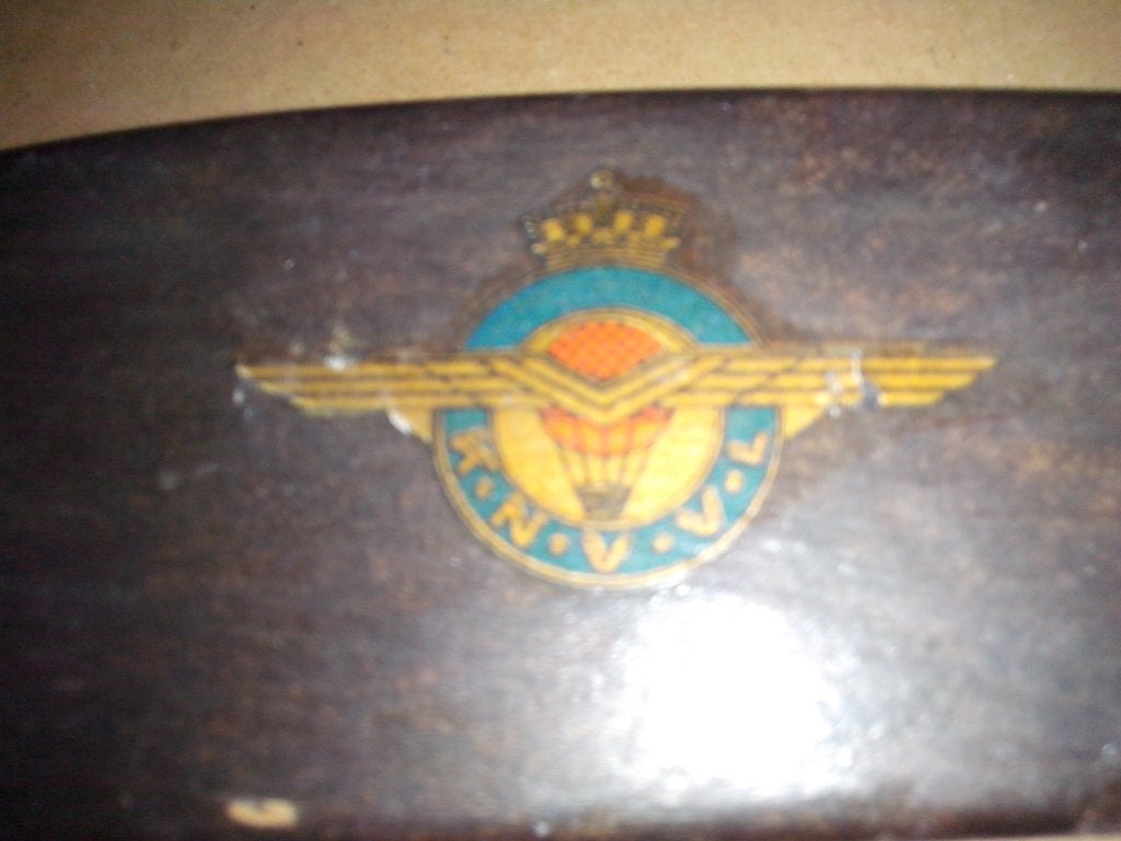 Houten propellor KNVVL Koninklijke Ned Vereniging Luchtvaart, Verzamelen, Ophalen of Verzenden, Zo goed als nieuw, Schaalmodel