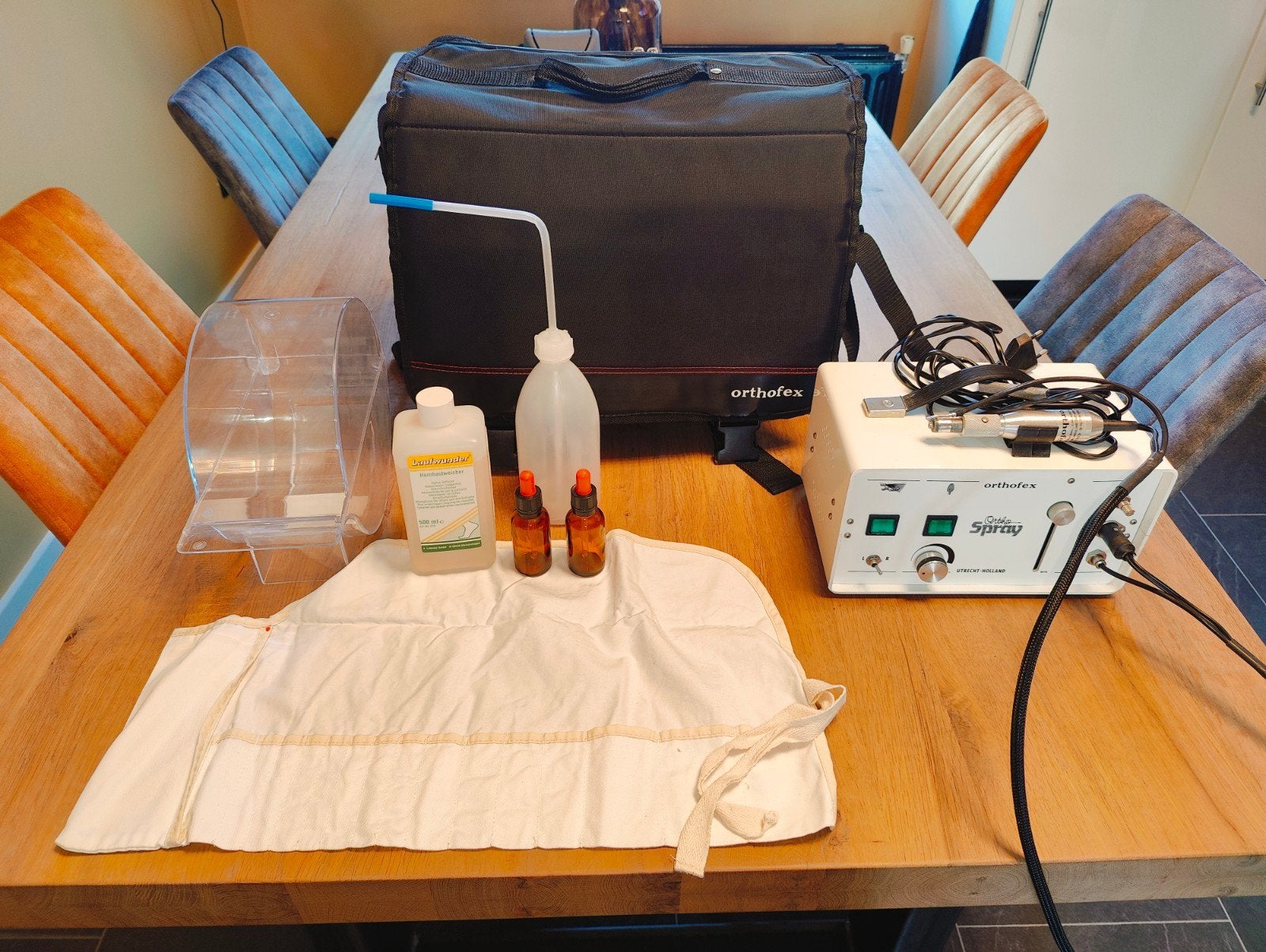 Orthofex Spray Pedicure Set met Accessoires, Ophalen, Gebruikt, Paragashna30@gmail.com, Ashna