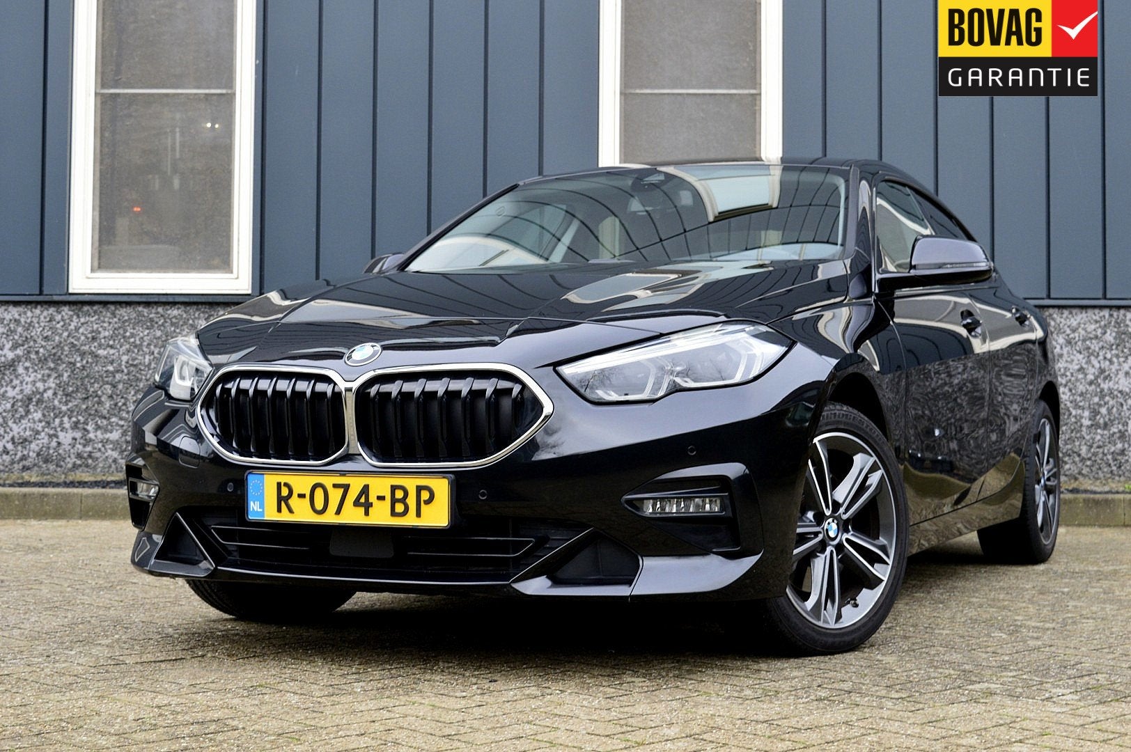 BMW 2 Serie Gran Coupé 218i Sport-line Rijklaarprijs-Garant, Auto's, BMW, 136 pk, Gebruikt, 1350 kg, Zwart