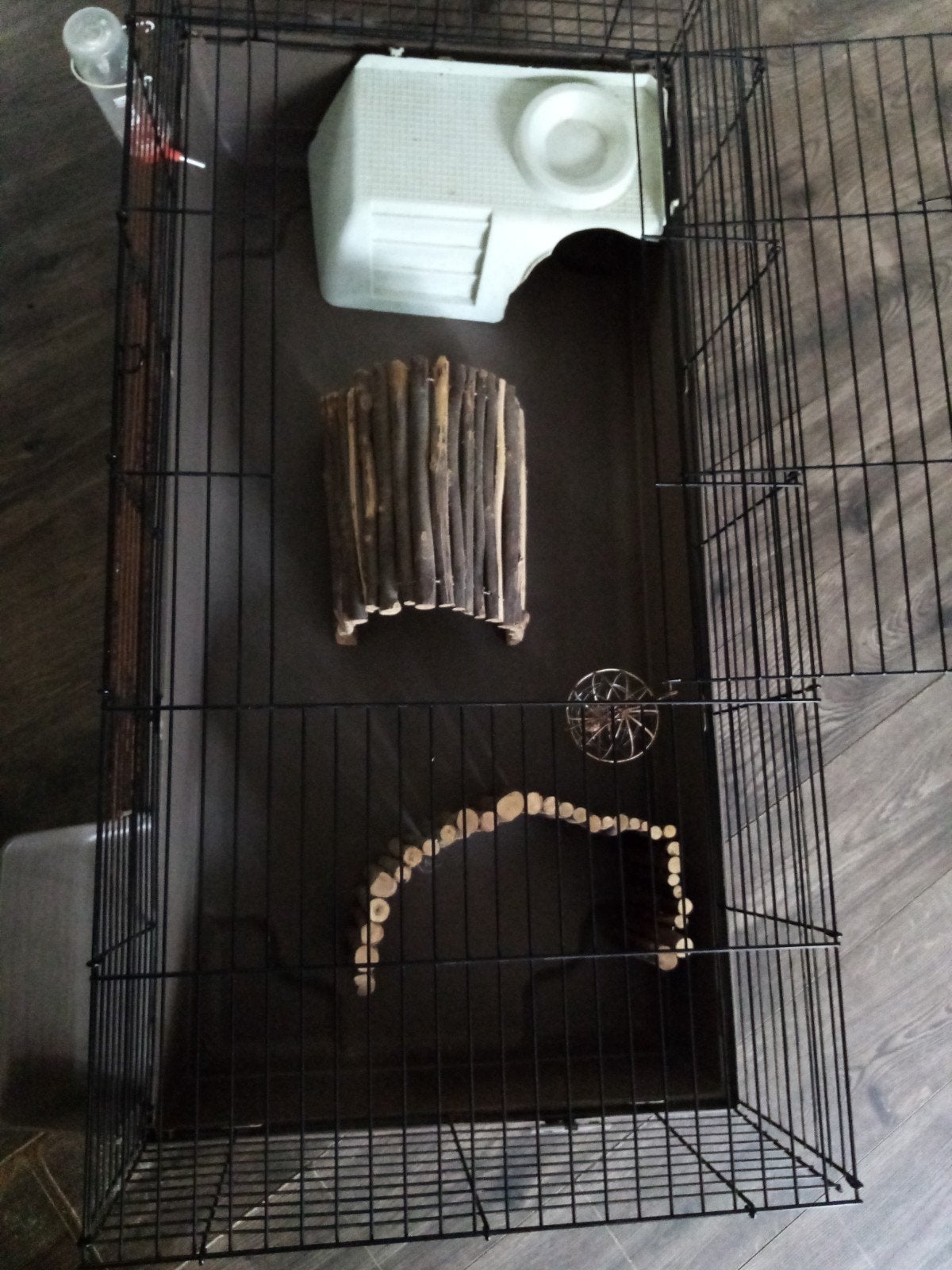 Caviakooi, bruin/mokka, Beeztees Baldo. (117,5  58  42), Kooi, Cavia, Ophalen, Minder dan 60 cm