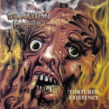 DEMOLITION HAMMER - Tortured Existence (Blauw Vinyl), LP, Colored vinyl, Ophalen of Verzenden, Rock