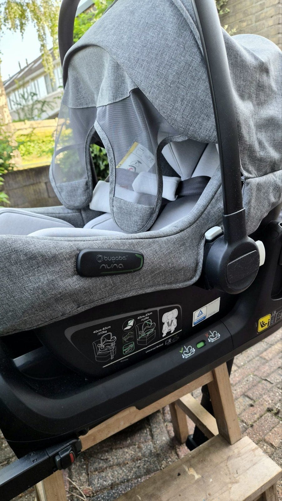 Nuna Pipa Lite LX autostoel met Isofix base, Ophalen of Verzenden