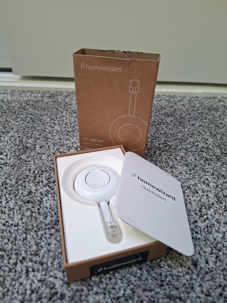 Homewizard P1 meter, Ophalen of Verzenden, Zo goed als nieuw, Elektriciteit