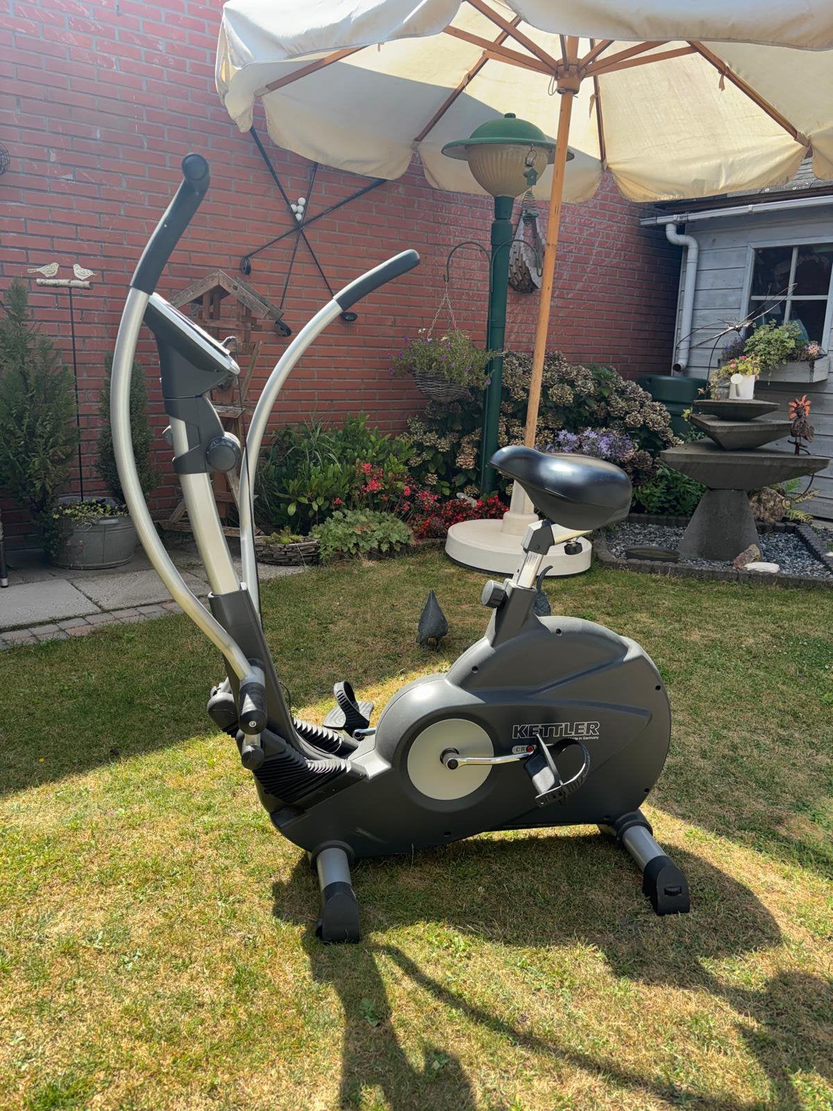 Hometrainer kettler crossbike, Ophalen, Gebruikt, Metaal, Hometrainer