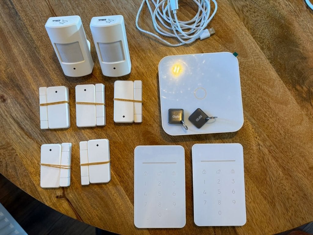 ELRO AS90S Home+ Slim Draadloos Alarmsysteem - Compleet, Gebruikt, Verzenden, Compleet systeem, Overige soorten