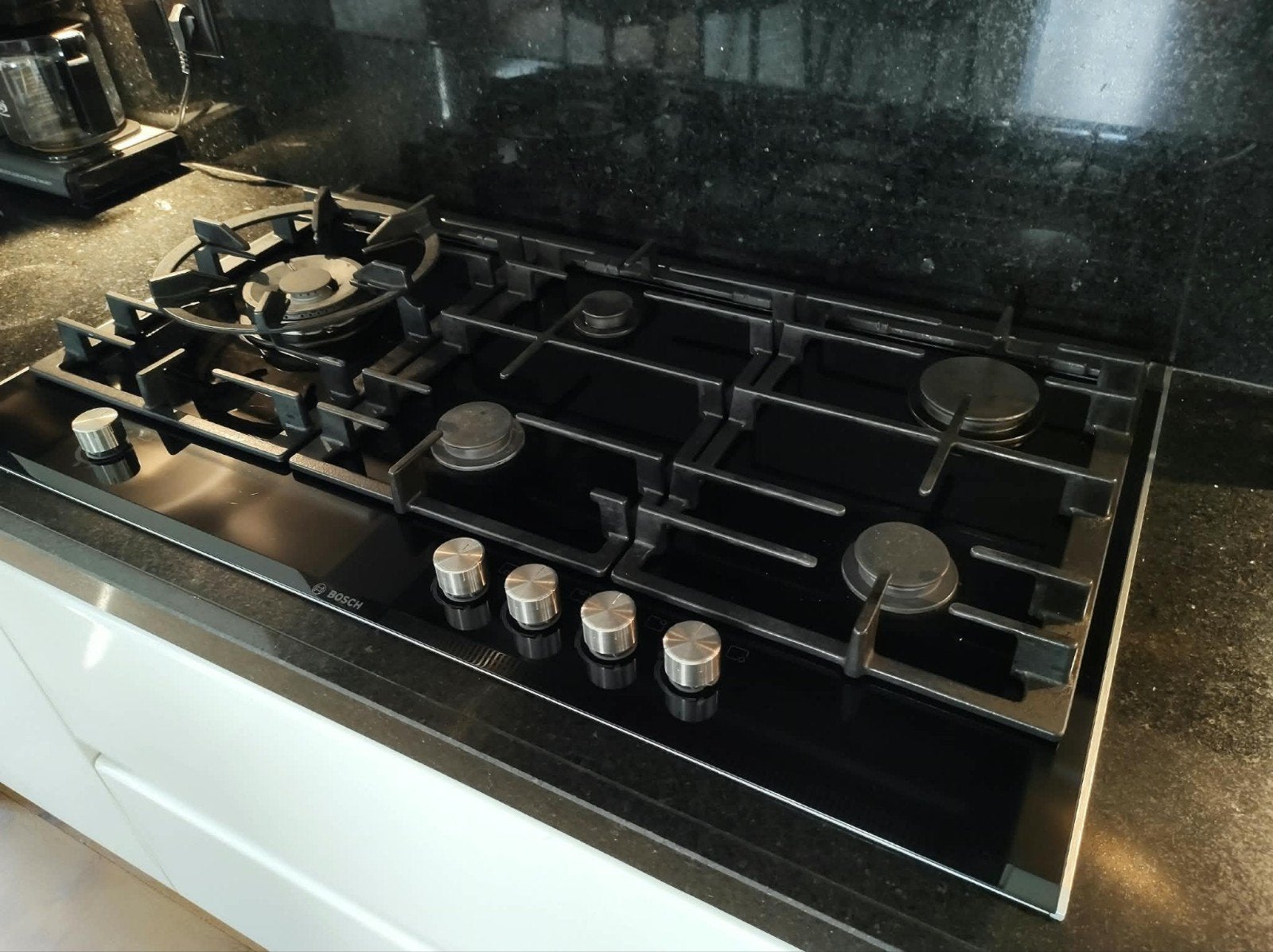 Inbouw gasfornuis Bosch, Ophalen, Gebruikt, Inbouw, Gas