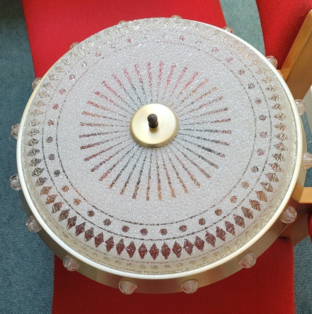 plafonniere, Ophalen, Gebruikt, Plafondlamp, Glas