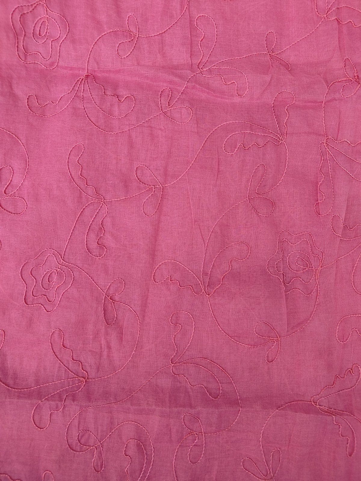 flowery pink cotton, 120 cm of meer, Nieuw, Ophalen of Verzenden, Katoen