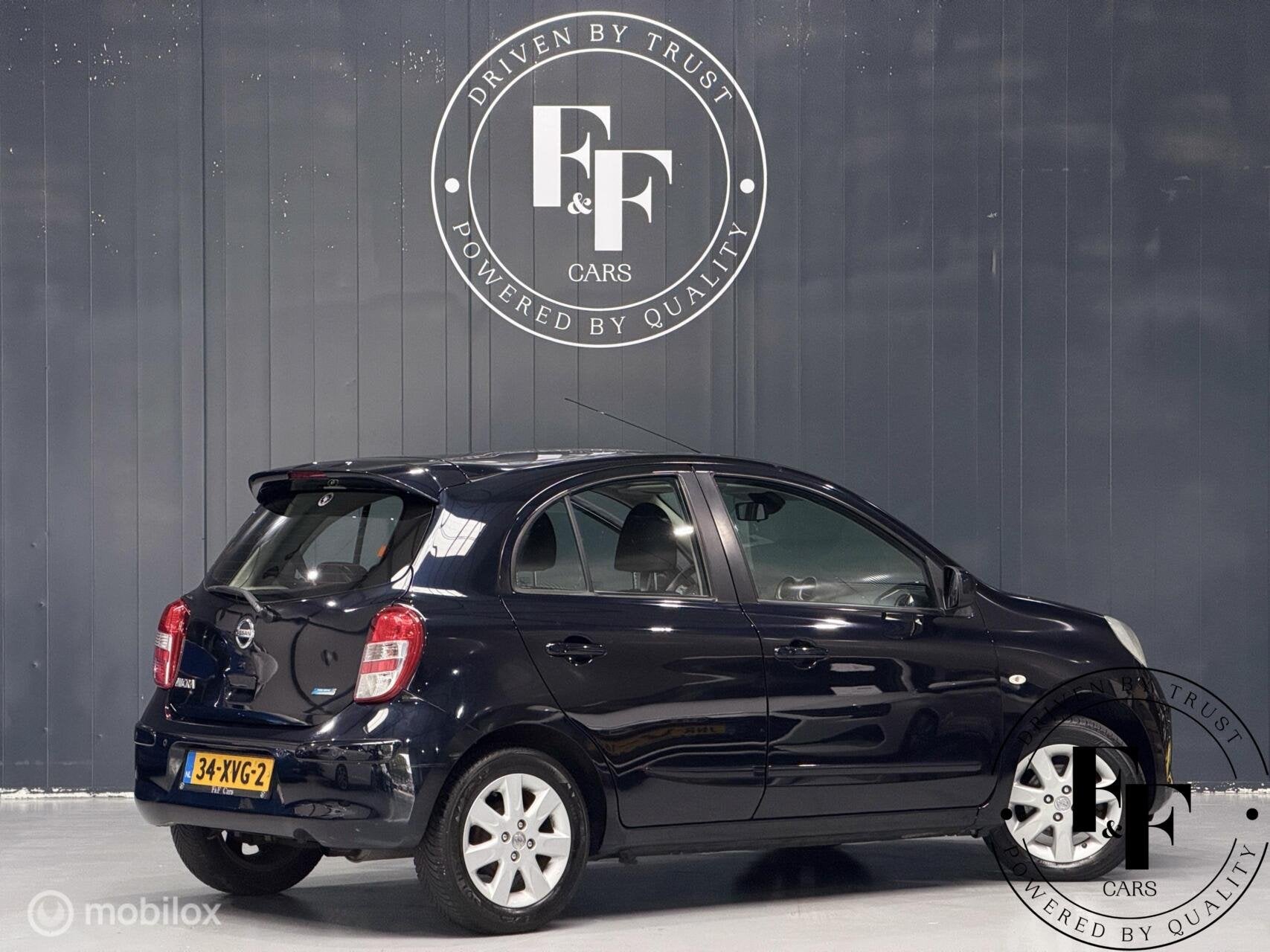 Nissan Micra 1.2 DIG-S Tekna |Panoramadak|Navi|Cruise|NAP|Fu, Auto's, Nissan, Voorwielaandrijving, Euro 5, Stof, Zwart