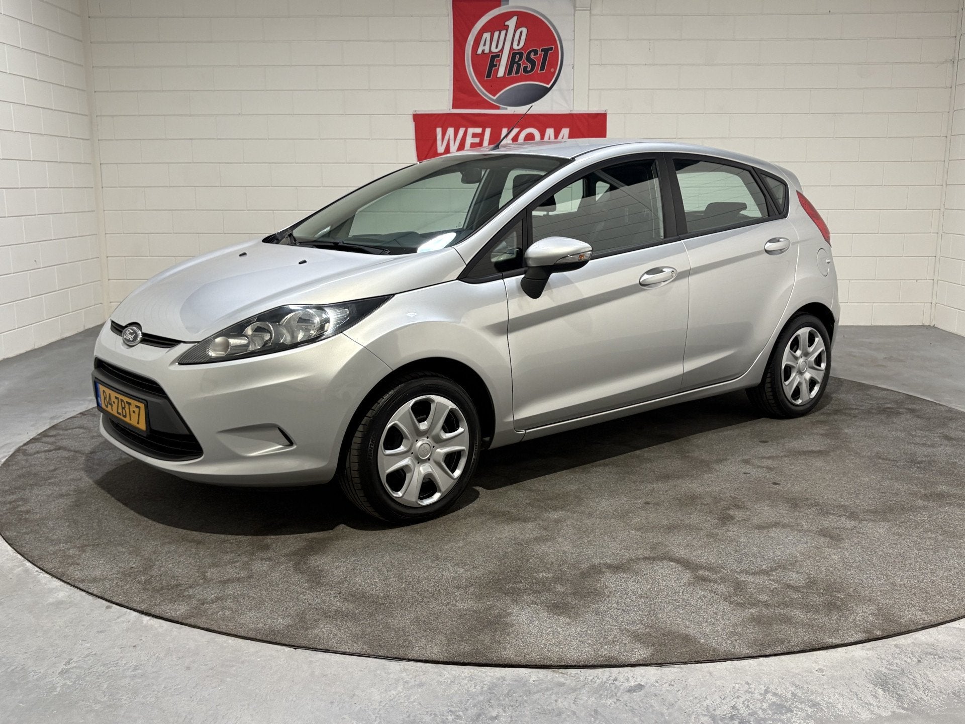 Ford Fiesta 1.25 Champion, 100% onderhouden, Airco, Isofix,, Auto's, Ford, Voorwielaandrijving, Euro 5, Stof, 1242 cc