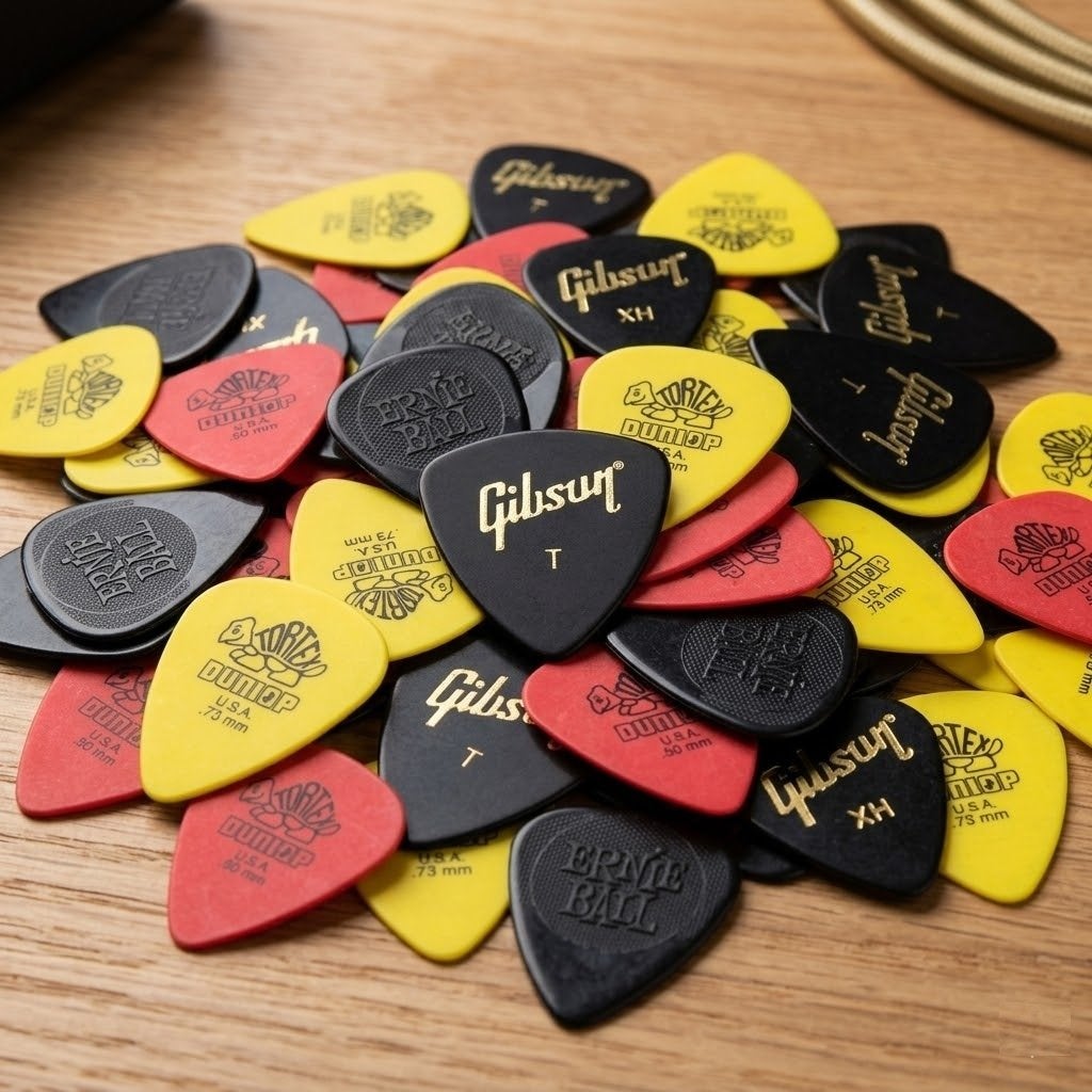Gitaar plectrums - Dunlop - Gibson - Ernie Ball, Ophalen of Verzenden, Nieuw, Elektrische gitaar