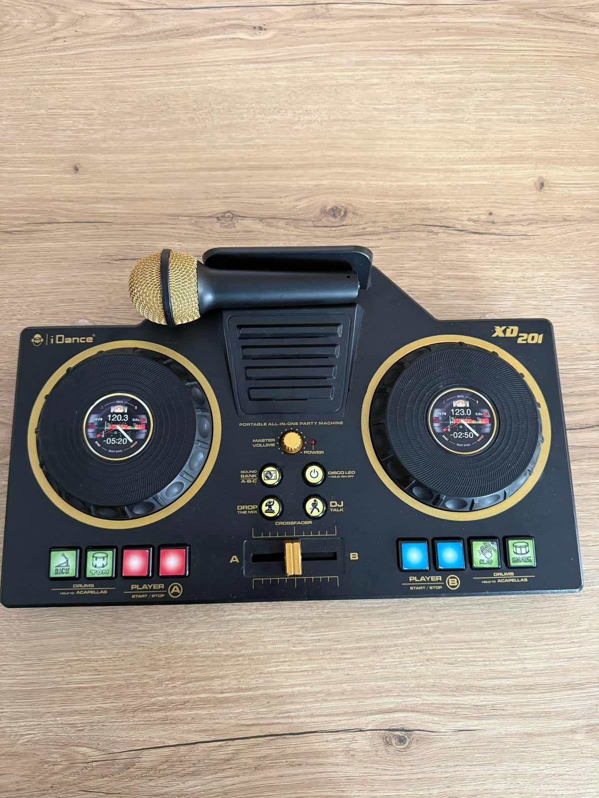 iDance XD201 Draaitafel voor kinderen., Ophalen of Verzenden, Gebruikt, Dj-set, Overige merken