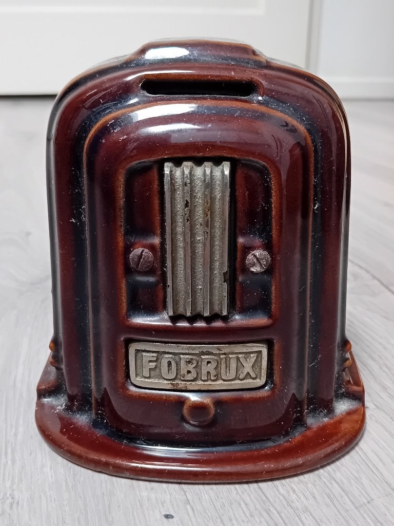 Fobrux spaarpot, Verzenden, Steen, Aardewerk of Keramiek, Dier