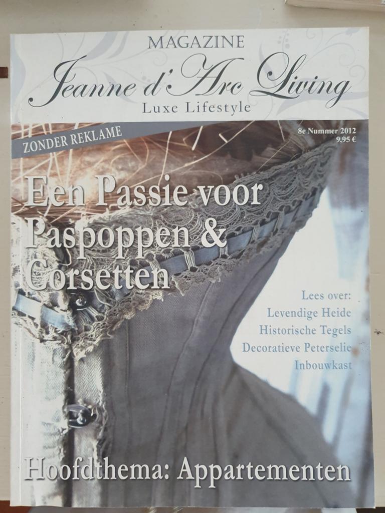 Jeanne d'Arc Living Magazine - nr 8 2012, Boeken, Tijdschriften en Kranten, Ophalen of Verzenden, Zo goed als nieuw, Glossy