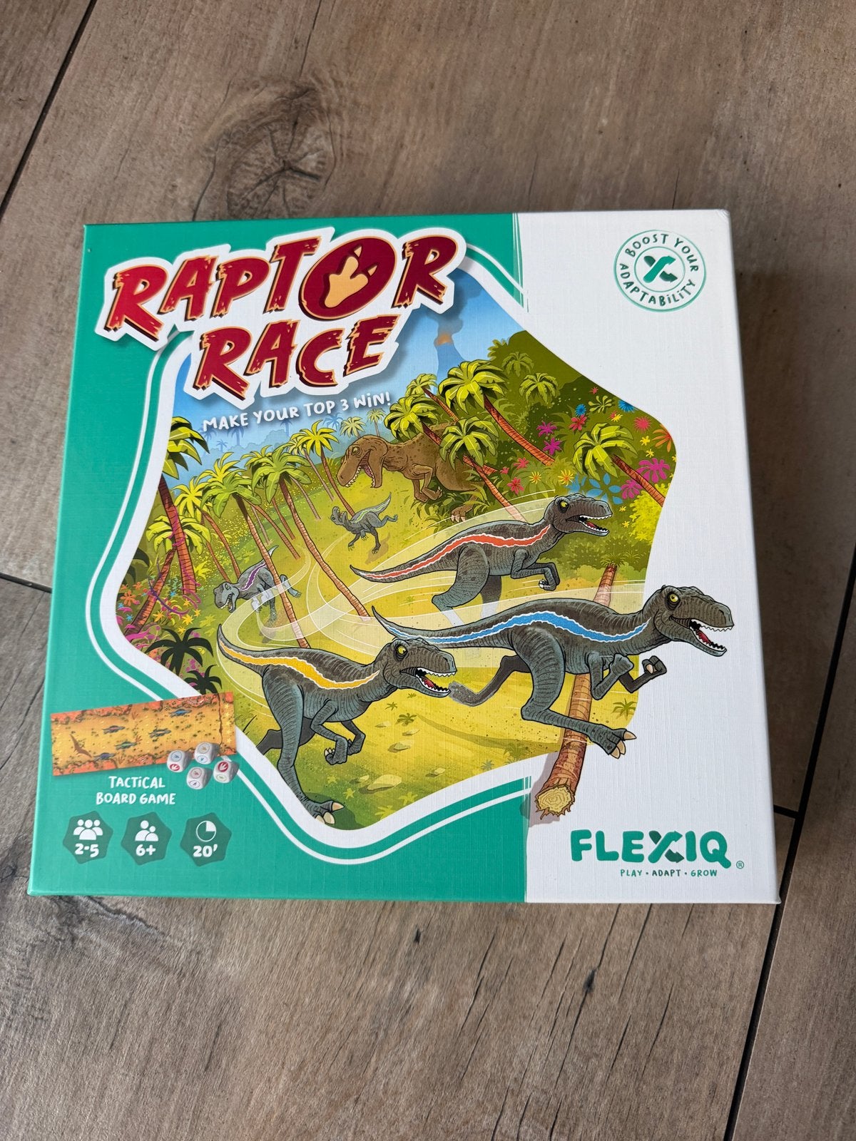 Raptor Race Bordspel - Nieuw in Verpakking, Drie of vier spelers, Ophalen of Verzenden, Nieuw