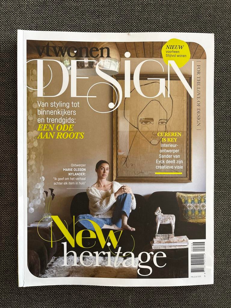 Vtwonen Design Magazine - Nieuw erfgoed, Ophalen of Verzenden, Nieuw