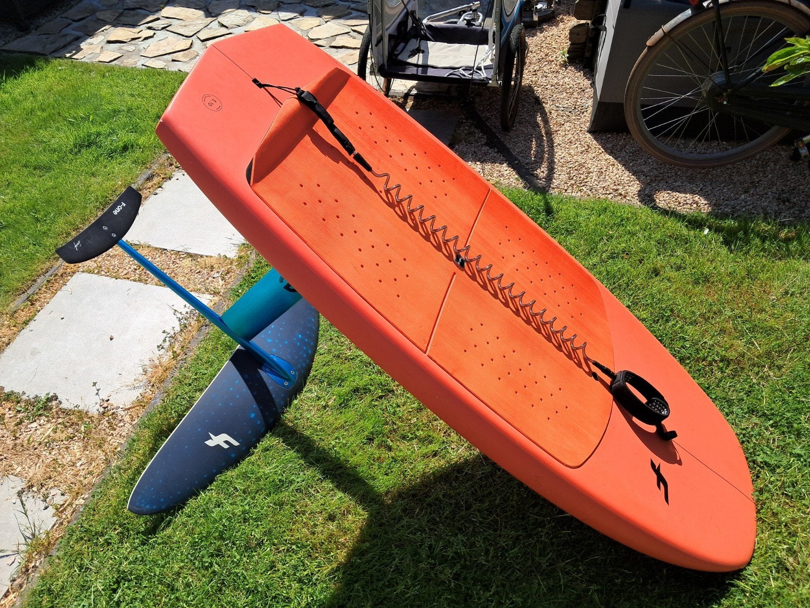 F-one Rocket Wing 5'10'' 105L - Zo goed als nieuw, Ophalen, Zo goed als nieuw, Wingsurf-board