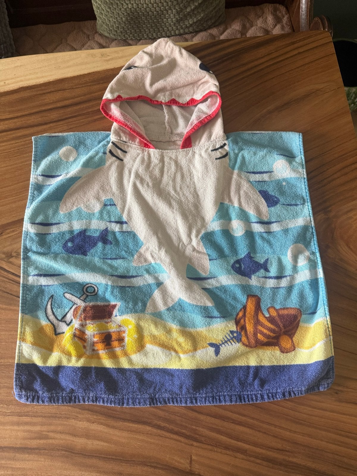 Badponcho kind, Jongen of Meisje, Overige maten, Ophalen of Verzenden, Zo goed als nieuw