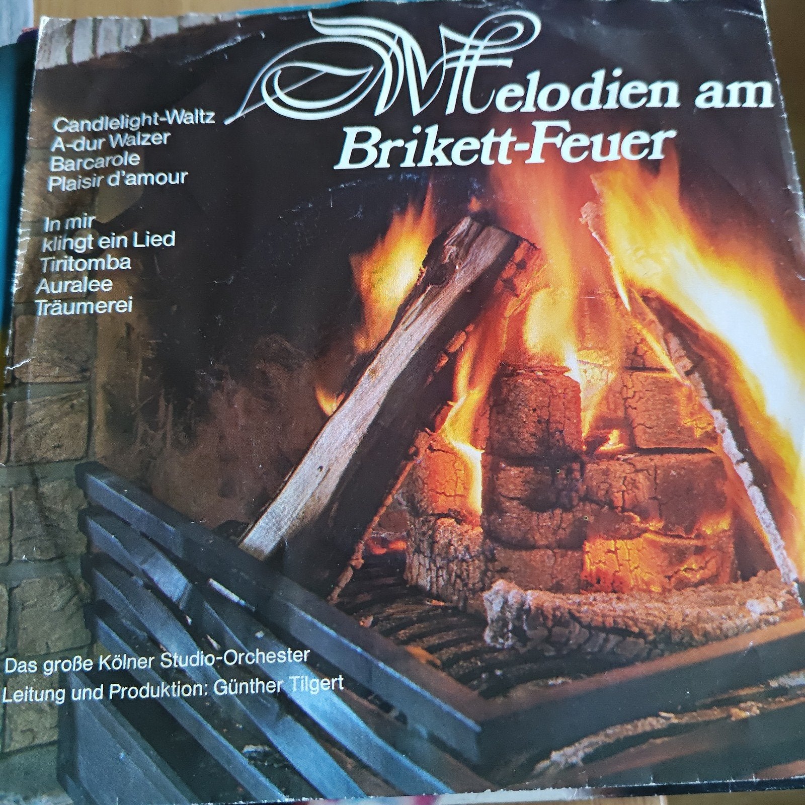 Melodien am Brikett-Feuer  Das große Kölner Studio-Orcheste, Cd's en Dvd's, Ophalen of Verzenden, Gebruikt, 7 inch
