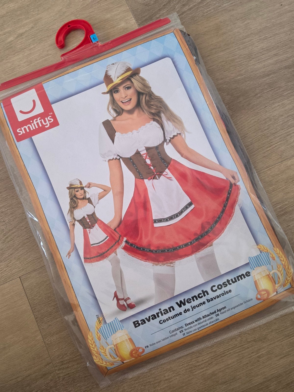 nieuw! oktoberfest dirndl jurkje maat L, Ophalen of Verzenden, Nieuw, Maat 38/40 (M), Overige thema's