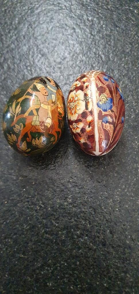 Prachtige handbeschilderde eieren Russisch bloemen, Diversen, Ophalen of Verzenden