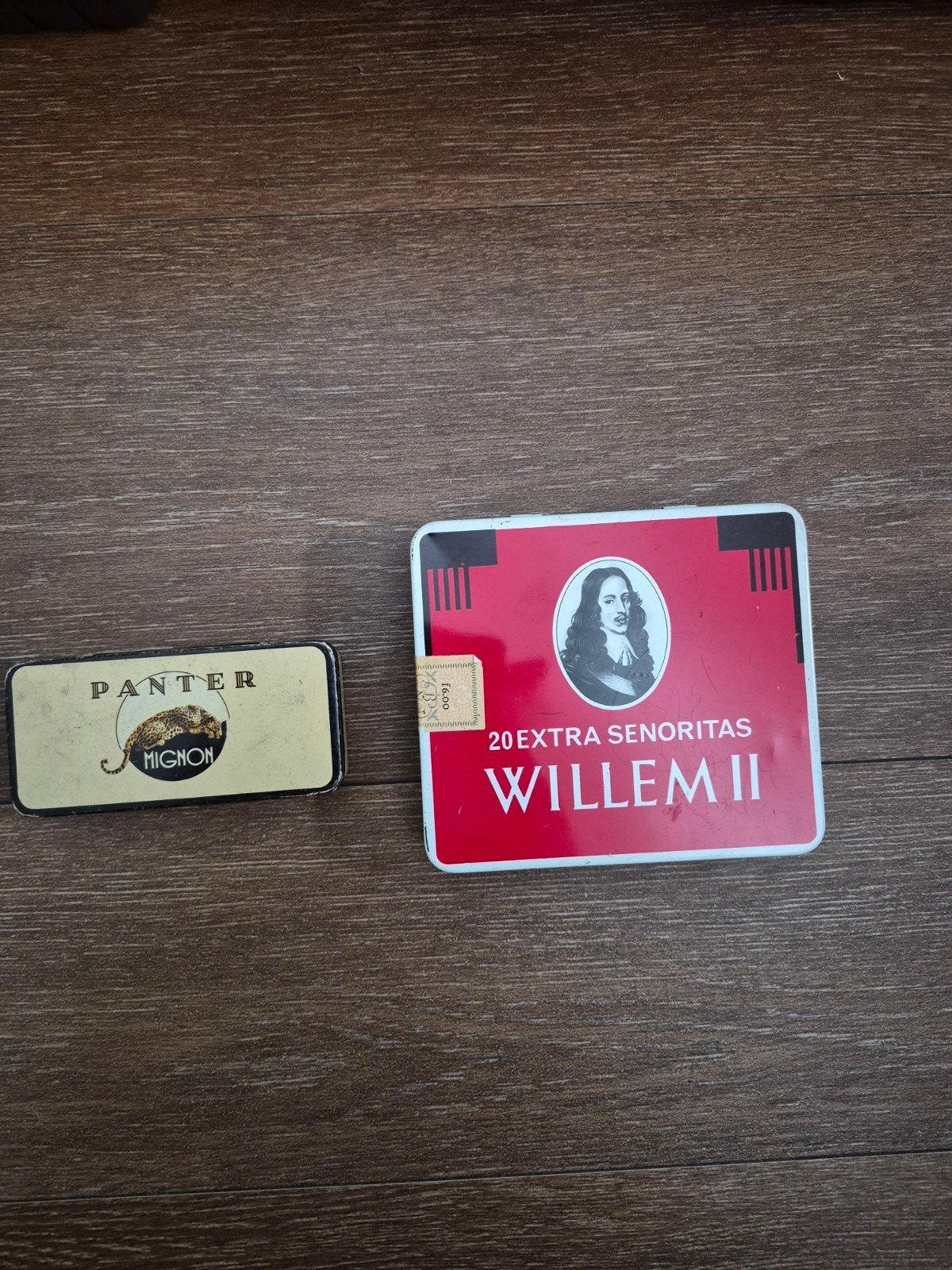 2 sigaren doosjes, Ophalen of Verzenden