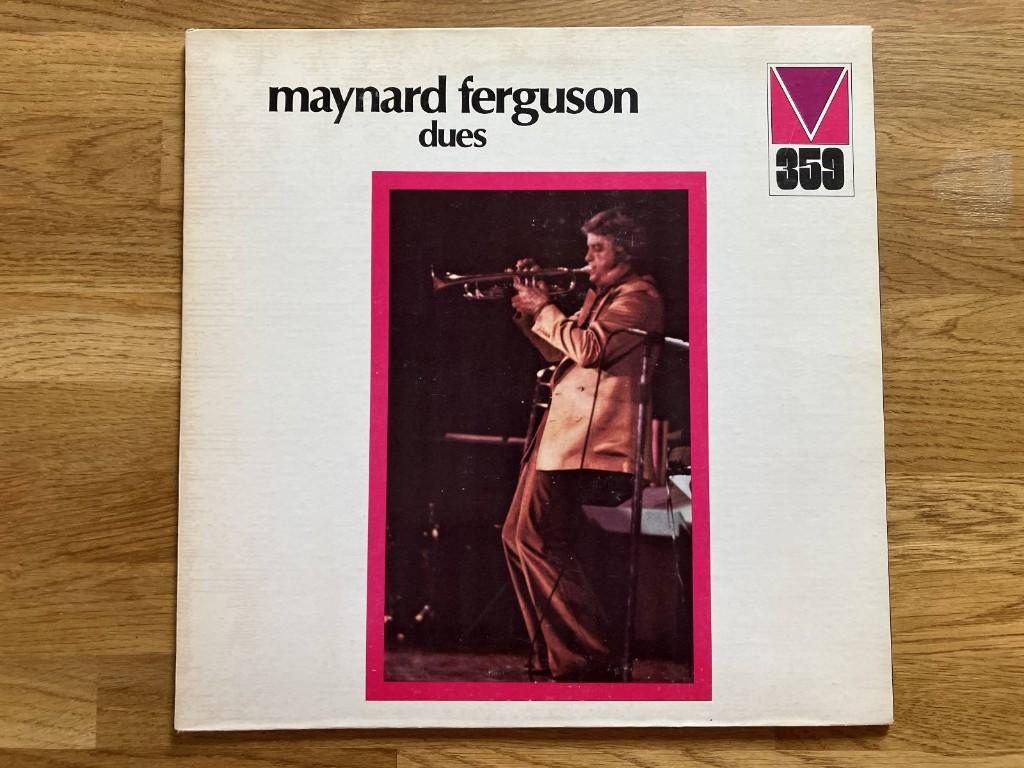 Maynard Ferguson / Dues, Cd's en Dvd's, Vinyl | Jazz en Blues, Zo goed als nieuw, Jazz, Overige formaten, Ophalen of Verzenden