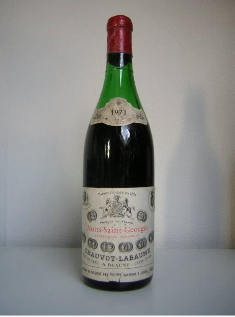 1971 Nuits st George - Wijn voor 55 ste Verjaardag !!, Frankrijk, Nieuw, Ophalen of Verzenden, Rode wijn