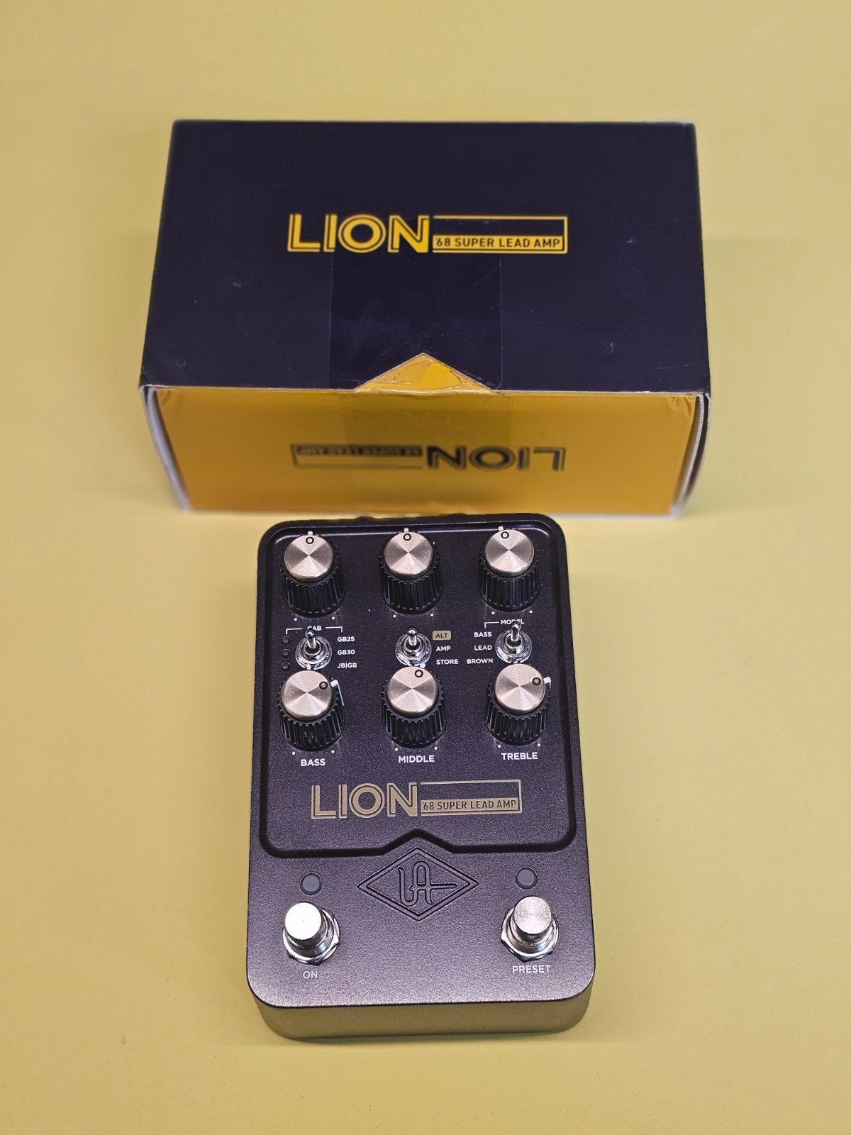 Universal Audio Lion '68 Super Lead Amp, Overige typen, Ophalen of Verzenden, Zo goed als nieuw, Universal Audio, Inc. 4585 Scotts Valley Drive, Scotts Valley, CA 95066, USA