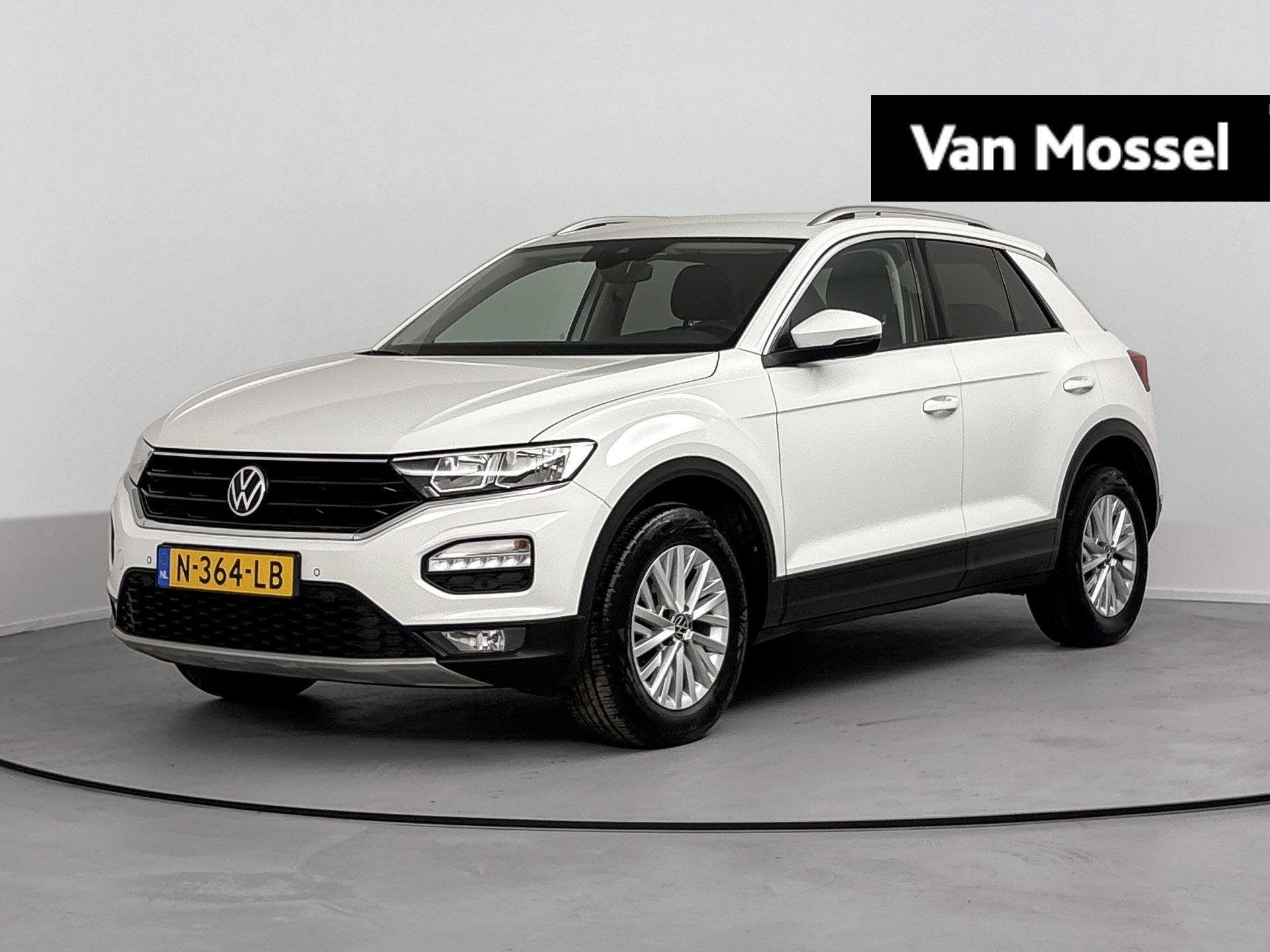 Volkswagen T-Roc 1.0 TSI Style Business Airco | Apple Carpla, Auto's, Volkswagen, Voorwielaandrijving, 12 maanden, Stof, Gebruikt