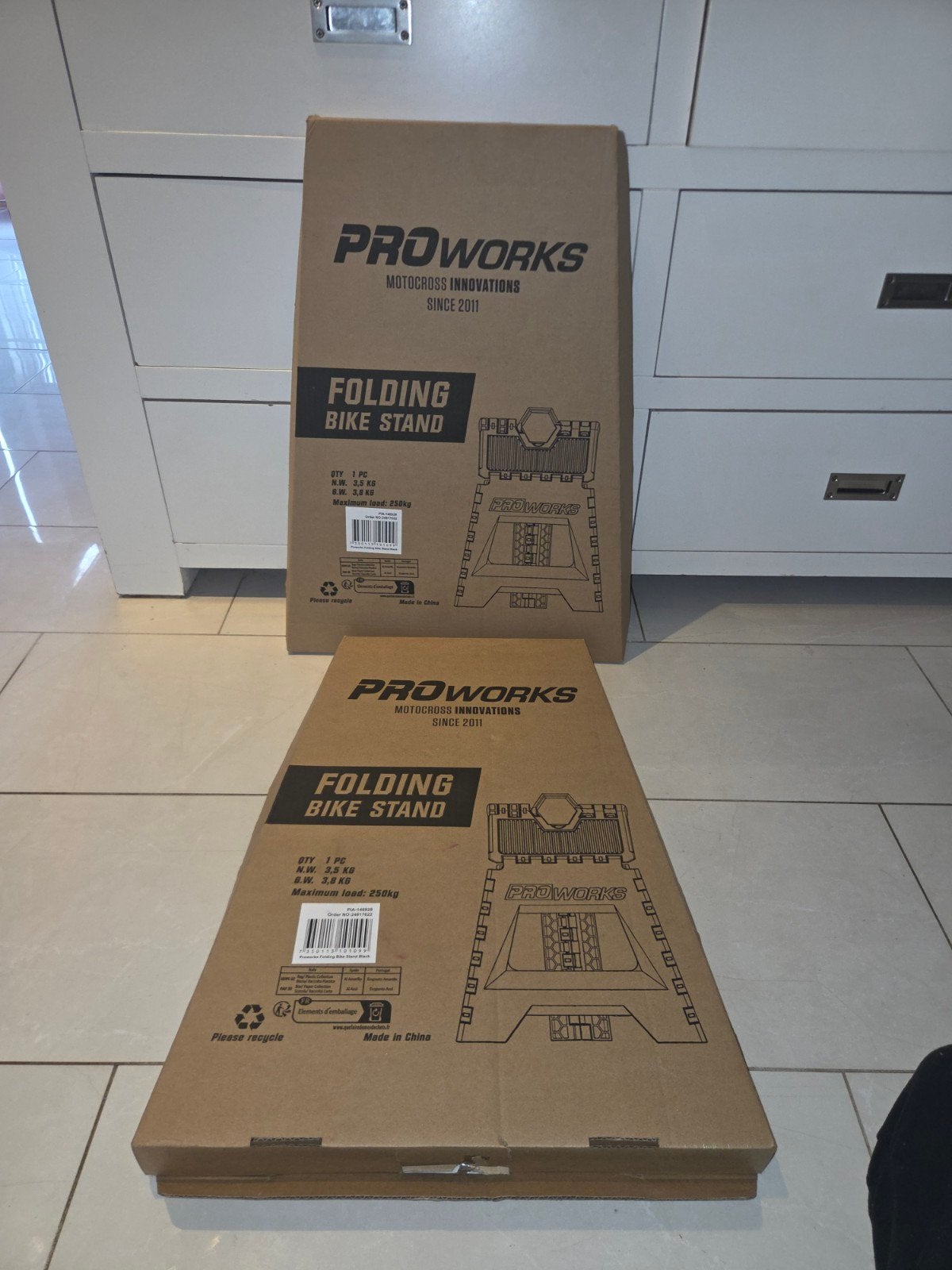 Nieuwe inklapbare motor bokjes - PROWORKS, Ophalen, Nieuw