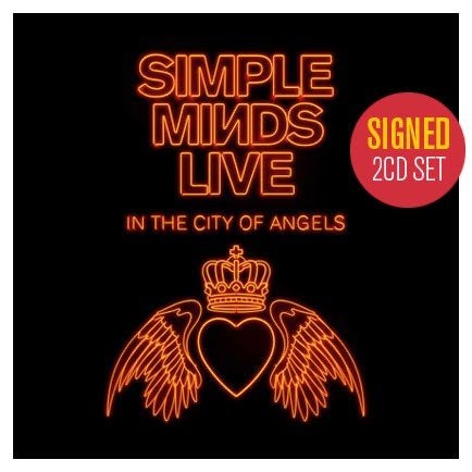2Cd Simple Minds Live In The City Of Angels GESIGNEERD NIEUW, Cd's en Dvd's, Pop, Ophalen of Verzenden, Live-album, Nieuw in verpakking