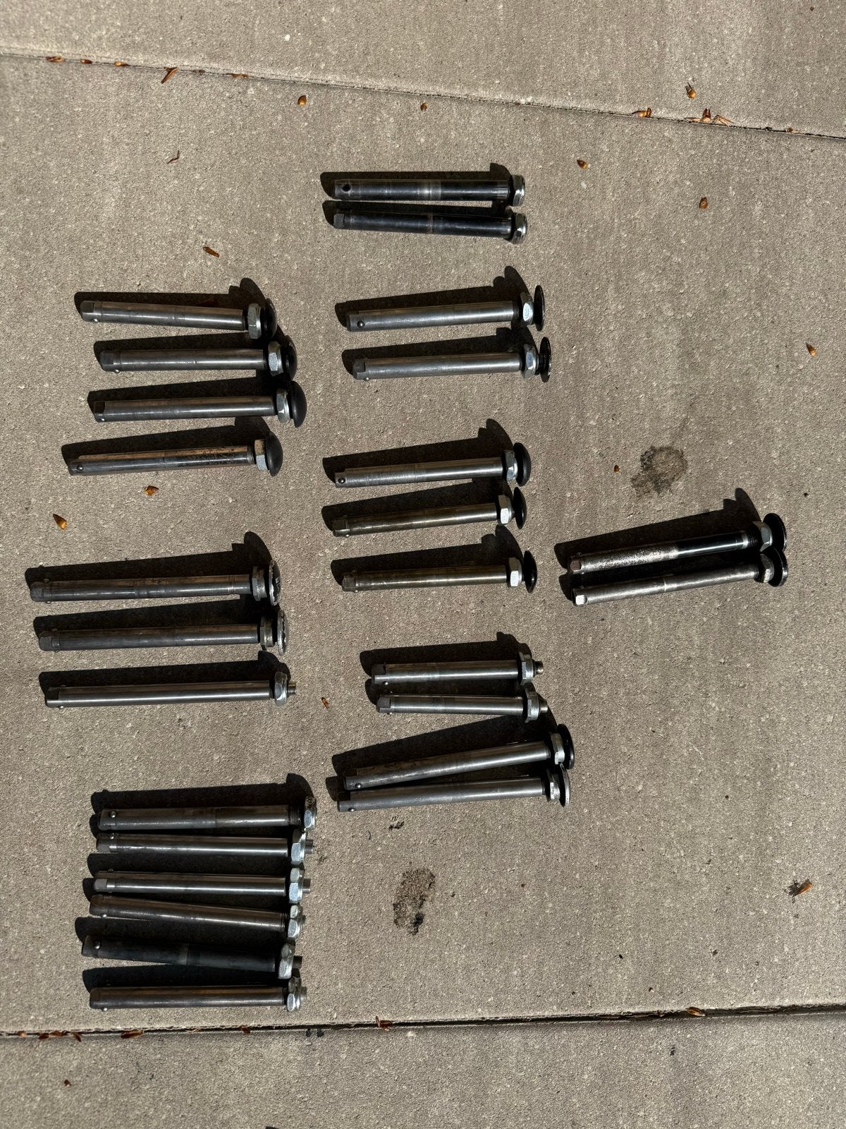 Rolstoel assen div lengtes en diameters, Ophalen of Verzenden