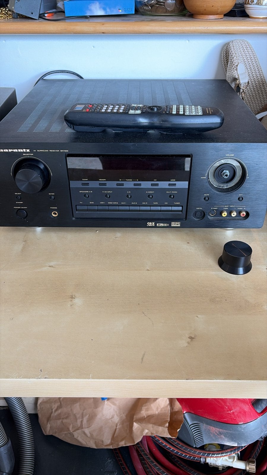 Marantz SR7000 Surround Receiver met afstandsbediening, Marantz, Gebruikt, Ophalen of Verzenden, 120 watt of meer