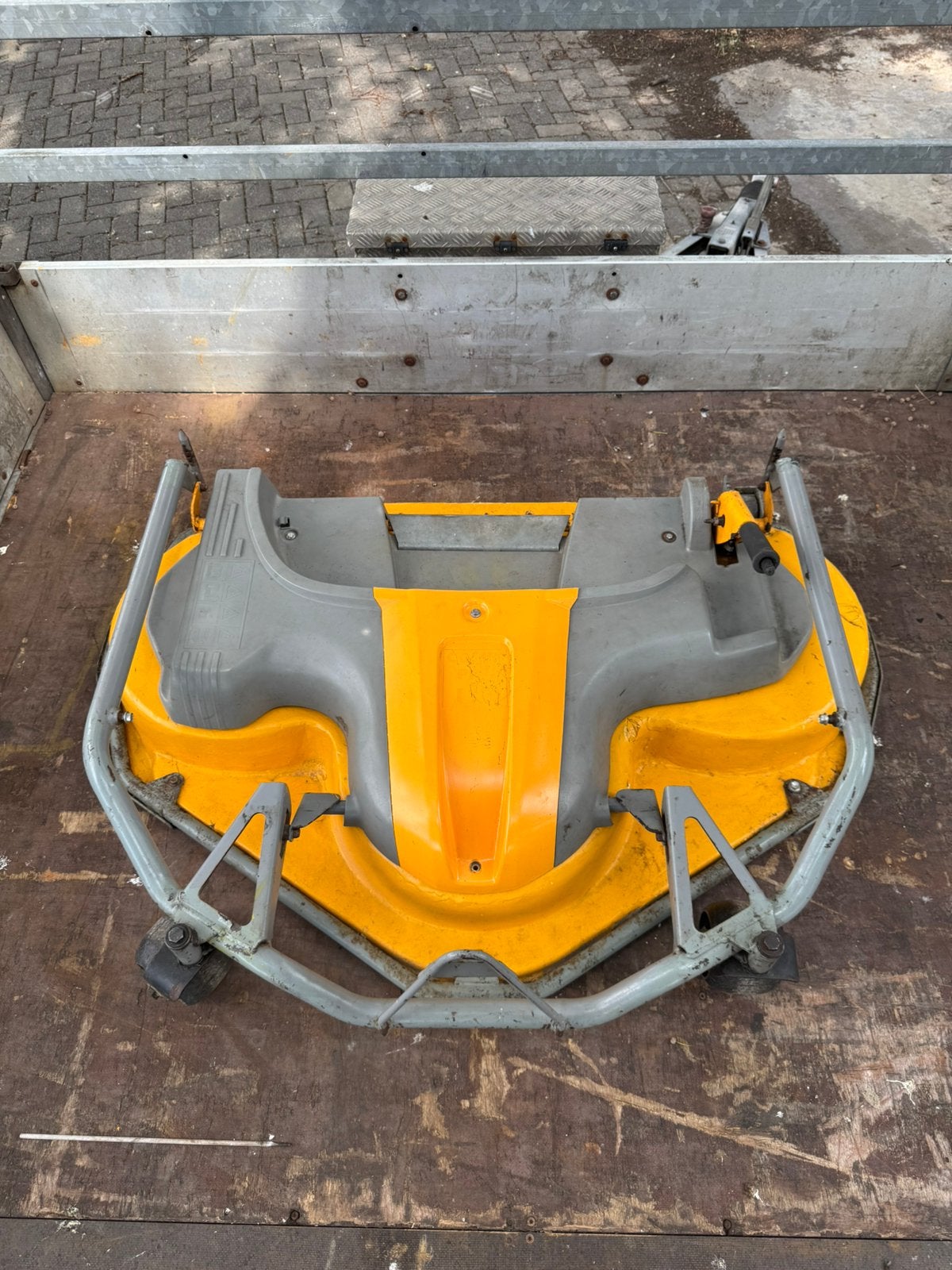Stiga park combi 125cm maaidek, Tuin en Terras, Zitmaaiers, Ophalen, Gebruikt
