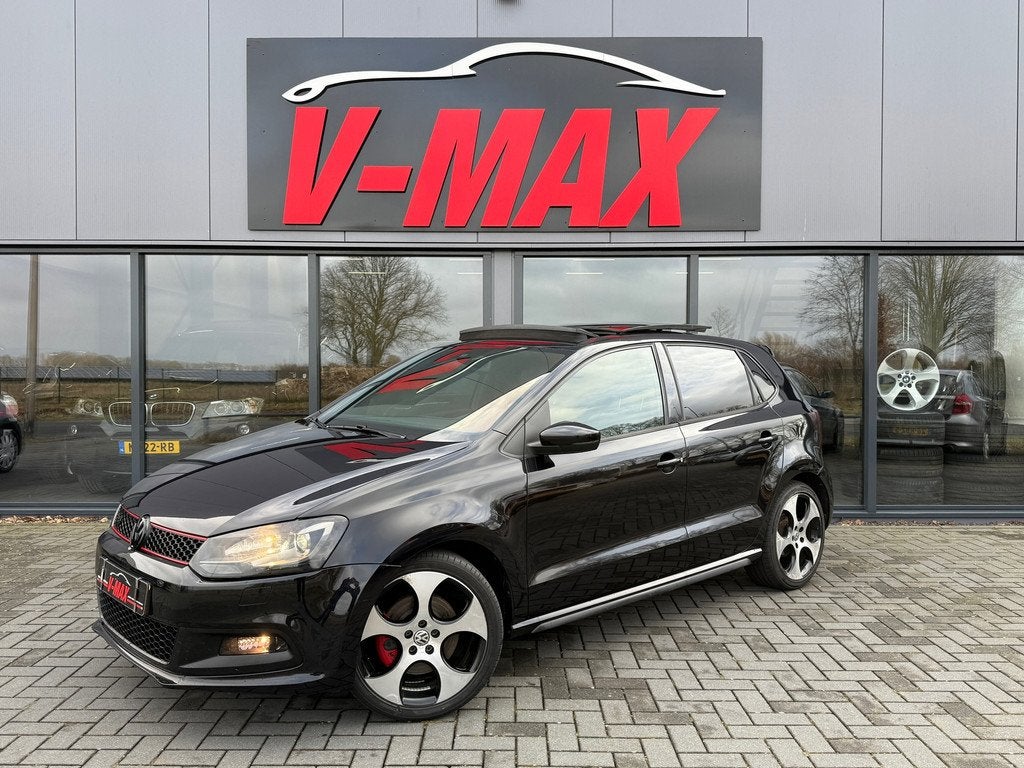Volkswagen Polo 1.4 TSI GTI DSG Pano LED Stoelvw. Alcantara, Euro 5, Zwart, 4 cilinders, Zwart