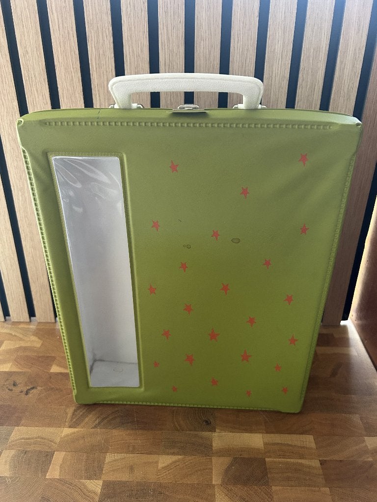 Vintage fleur koffertje jaren '70, Verzamelen, Ophalen of Verzenden, Gebruikt, Pop