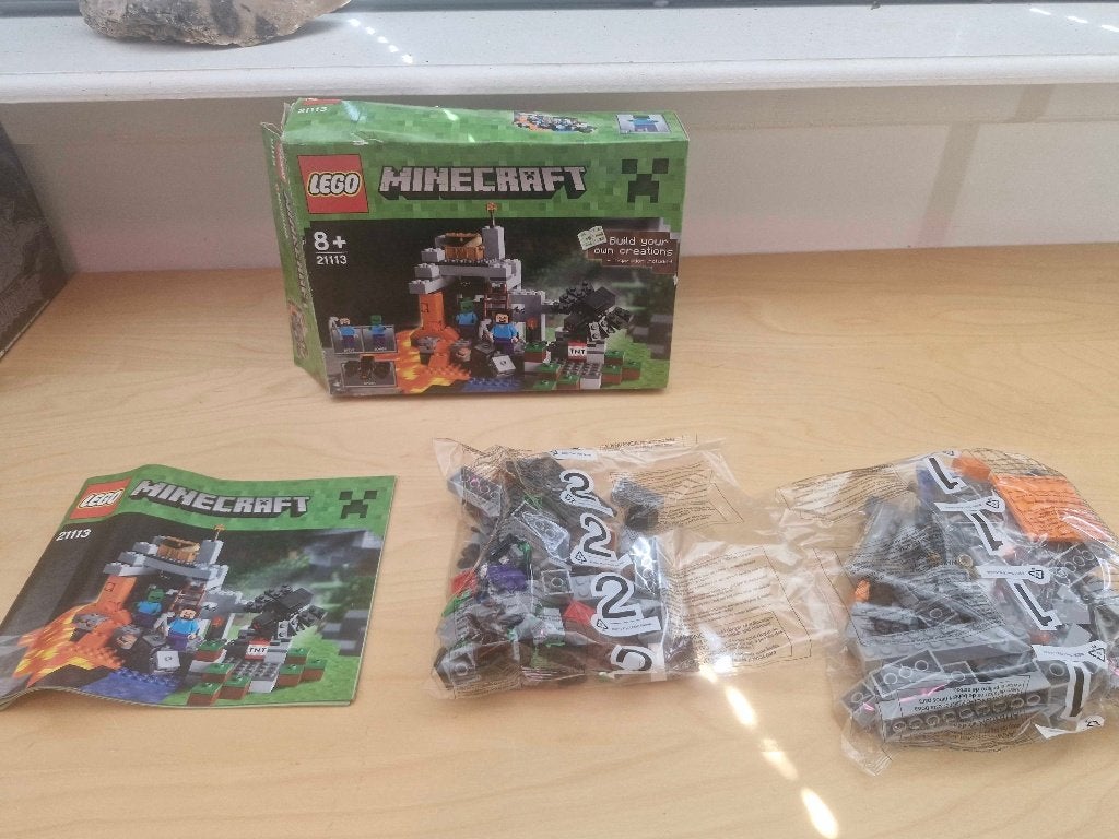 LEGO Minecraft 21113 The Cave, Minecraft, Lego, Nieuw, Ophalen of Verzenden