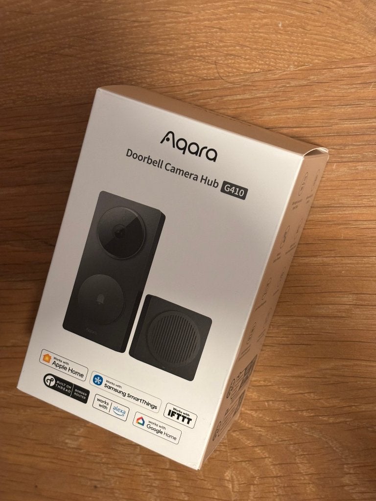 Aqara G410 smart video doorbell, Ophalen, Ingebouwde camera, Zo goed als nieuw, Draadloos
