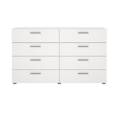 Ladekast #Dubbel Dressoir, 8 Lades #Tvilum Pepe *140x40x82, Kunststof, 100 tot 150 cm, 5 laden of meer, Nieuw