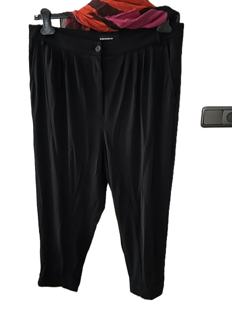 Cambio Joan Zouave Broek Travel Zwart Maat 42, Cambio, Verzenden, Zwart, Maat 42/44 (L)