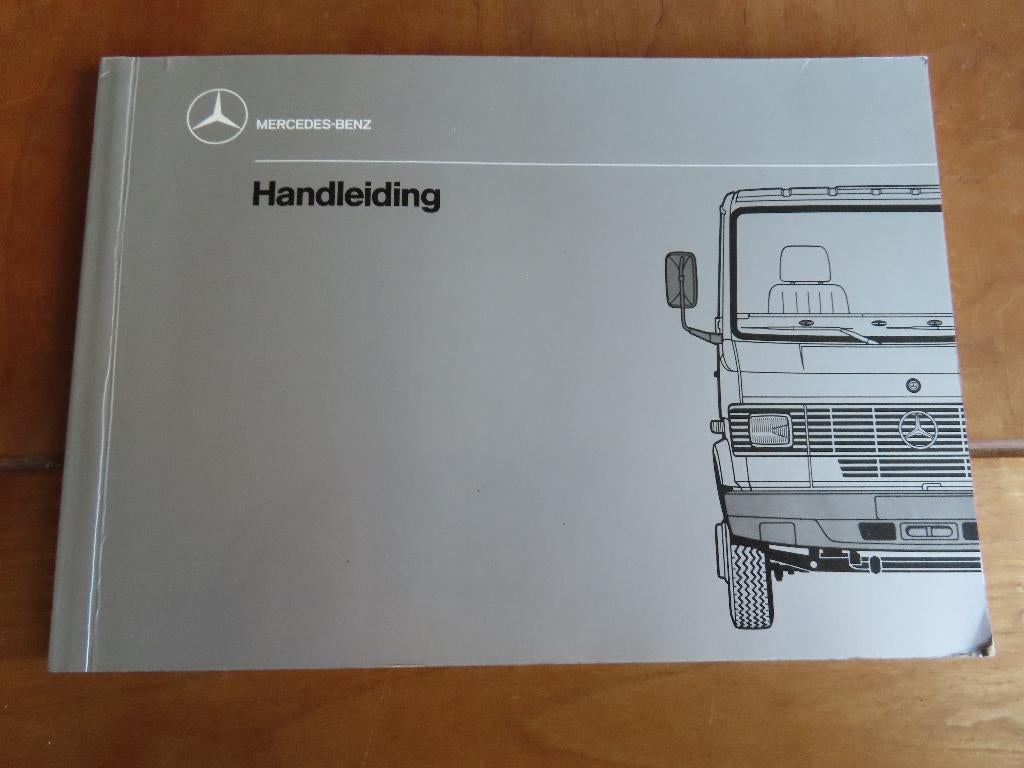 Instructieboek Mercedes 510, 508D - 814D grote bestelauto 89, Ophalen of Verzenden