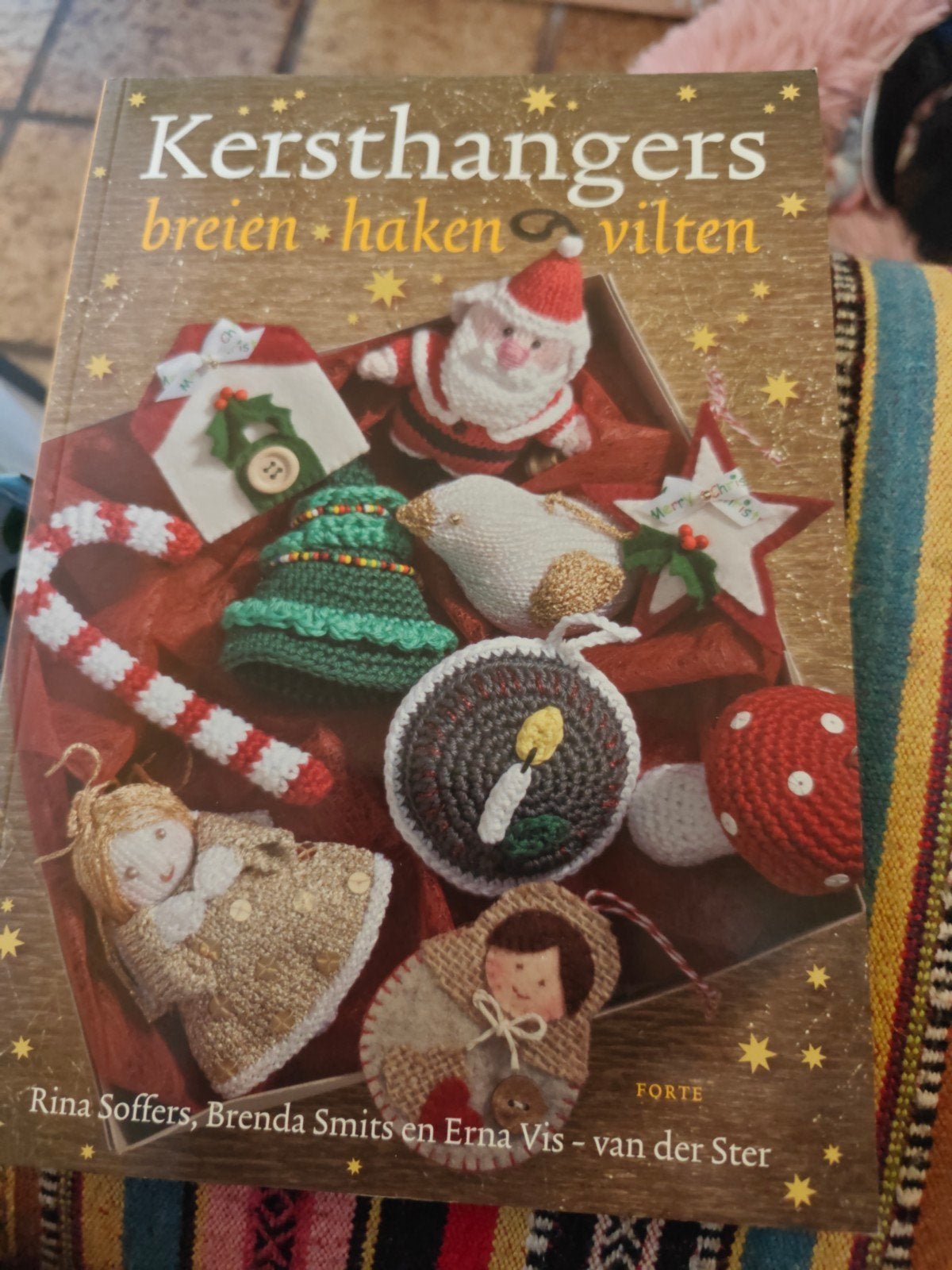 Kersthangers breien, haken & vilten - Patroonboek, Ophalen, Gebruikt, Breien of Haken, Patroon of Boek