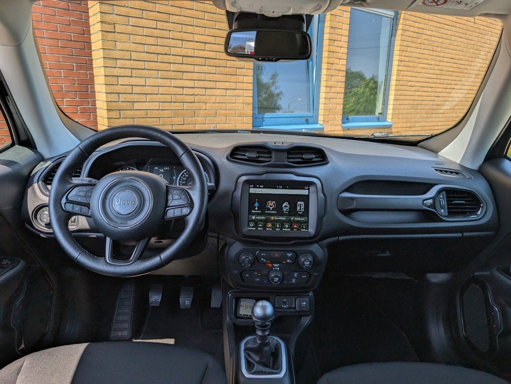Jeep RENEGADE 1.0T-E FREEDOM, Trekhaak,Cruise,Laneassist,Sto, Auto's, Voorwielaandrijving, Zwart, Bedrijf, Handgeschakeld