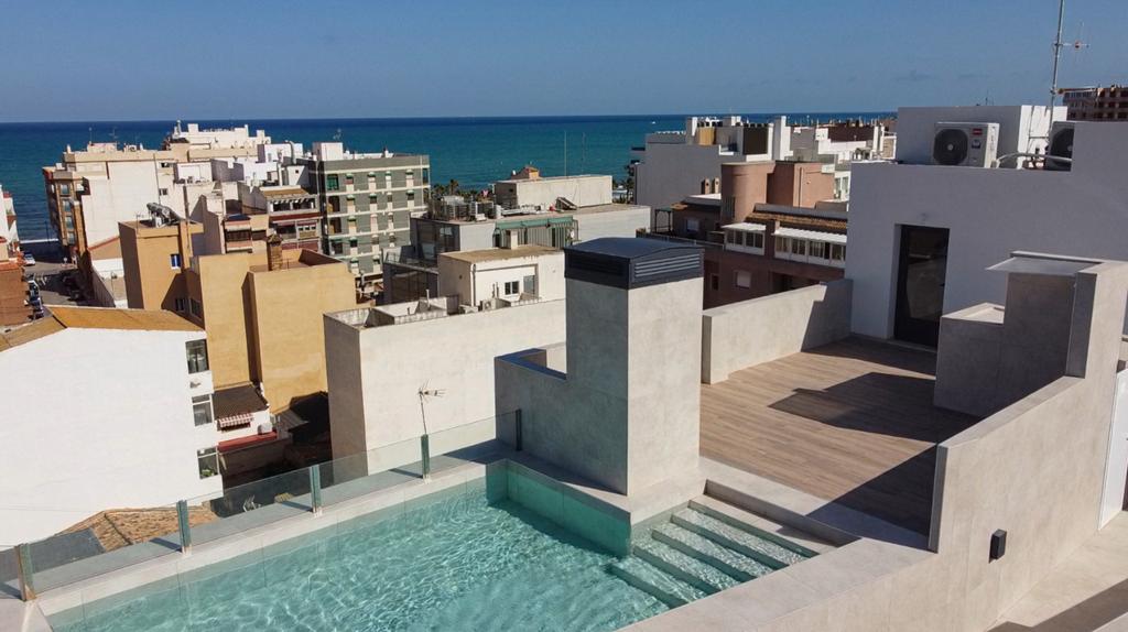 Appartement te huur in La Mata 1-4 personen, 350mtr van zee, Vakantie, Vakantiehuizen | Spanje, Wasmachine, Dorp, 2 slaapkamers